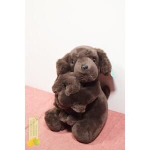 FAO Schwarz 10" Mommy and Me Labrador Plush